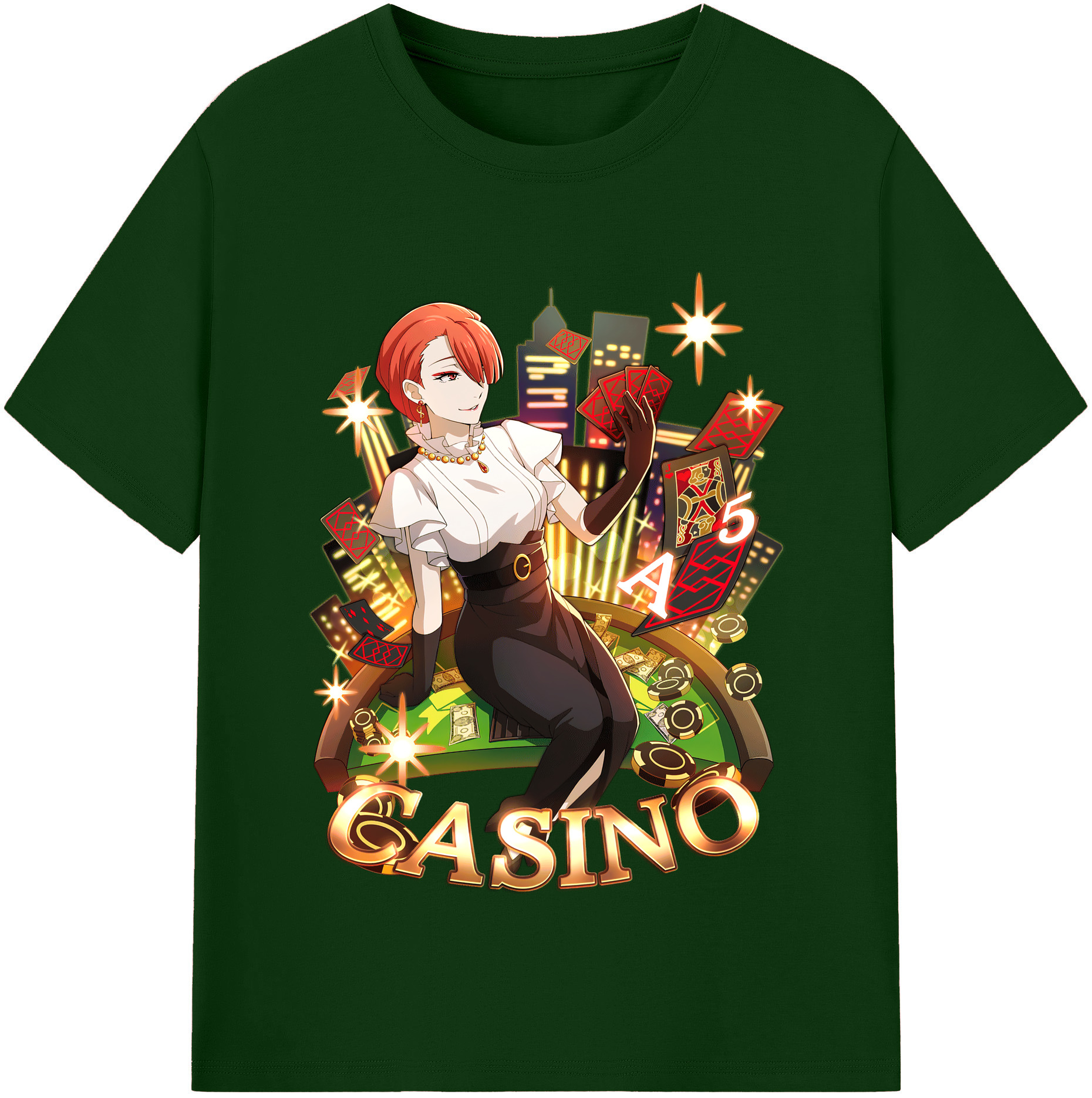 （画像用） 文豪ストレイドッグス Bungo Stray Dogs 綿100％半袖Tシャツ（フロントプリント）